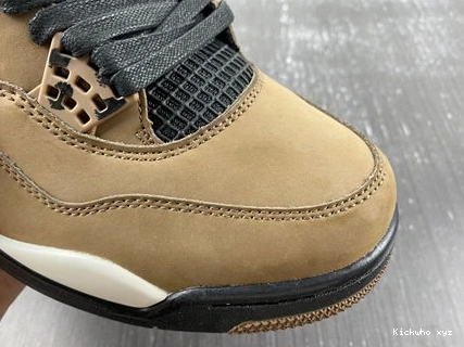 Retro AJ4- x ZeroBulk  Jordan Air 3936 Travis 4 Scott Brown 1026